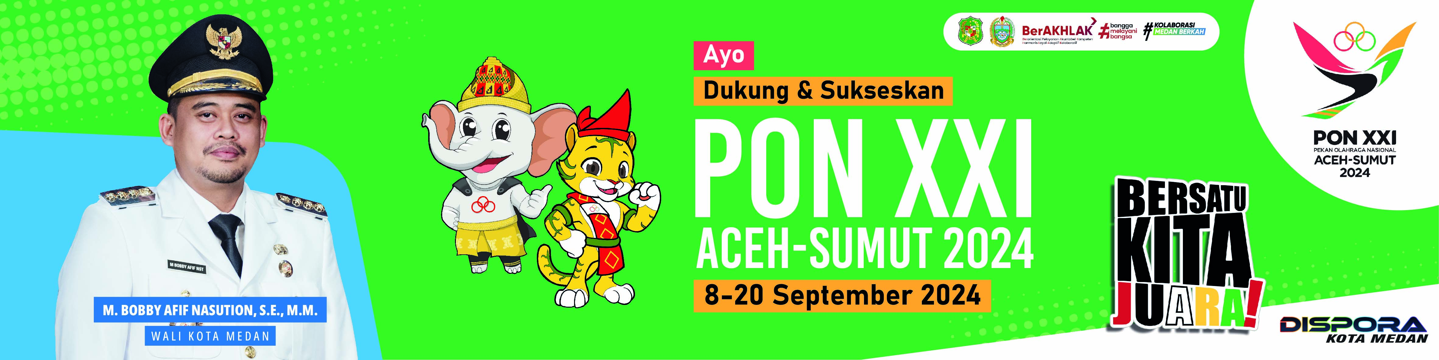 PON XXI ACEH-SUMUT 2024